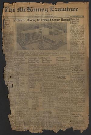 Primary view of object titled 'The McKinney Examiner (McKinney, Tex.), Vol. 69, No. 52, Ed. 1 Thursday, September 29, 1955'.