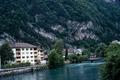 Photograph: [Aare River Flowing Through Interlaken, Switzerland]