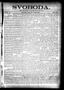 Newspaper: Svoboda. (La Grange, Tex.), Vol. 11, No. 52, Ed. 1 Thursday, January …