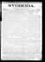 Newspaper: Svoboda. (La Grange, Tex.), Vol. 12, No. 9, Ed. 1 Thursday, March 11,…