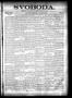 Newspaper: Svoboda. (La Grange, Tex.), Vol. 13, No. 10, Ed. 1 Thursday, March 17…
