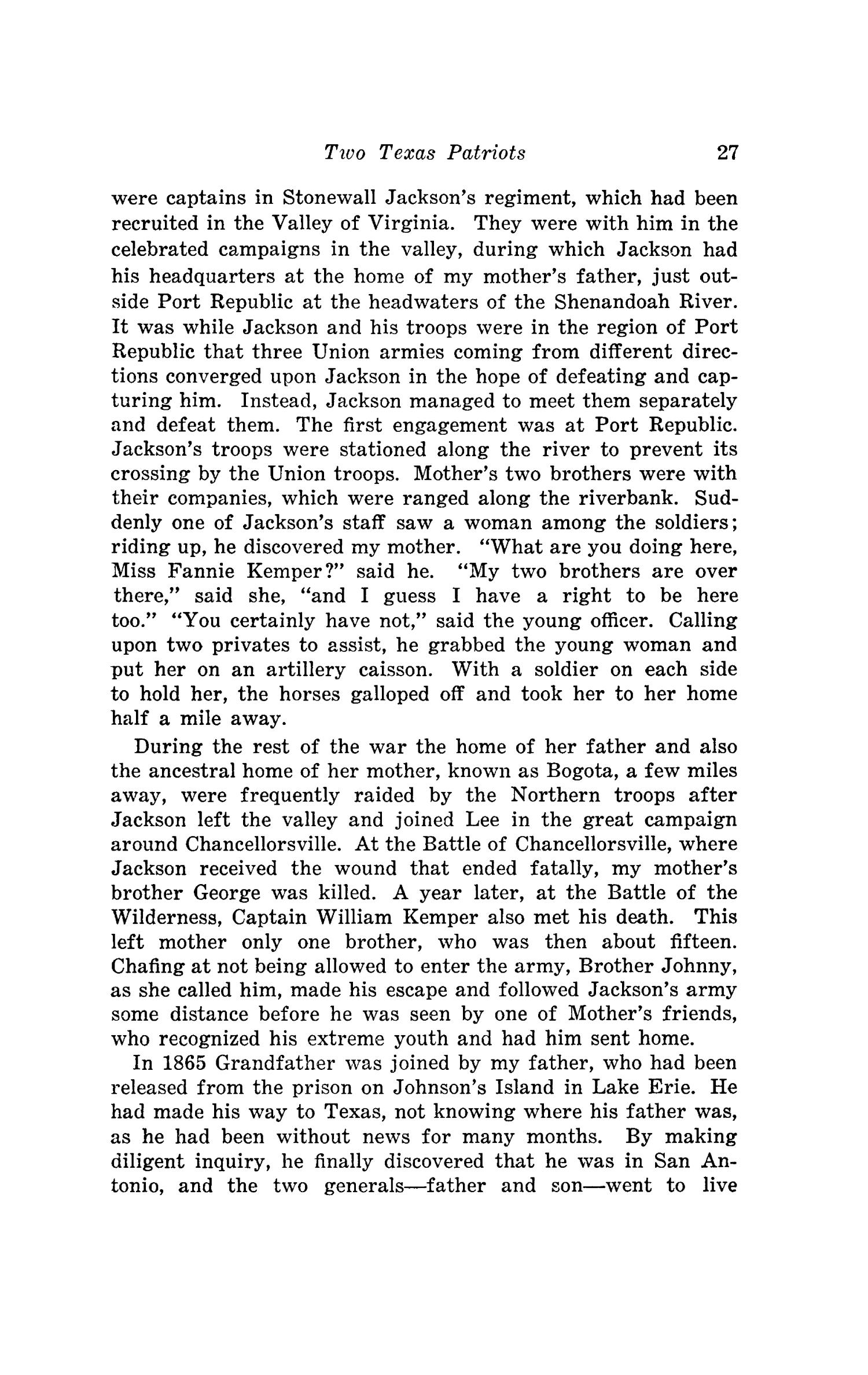 The Southwestern Historical Quarterly, Volume 44, July 1940 - April, 1941
                                                
                                                    27
                                                
