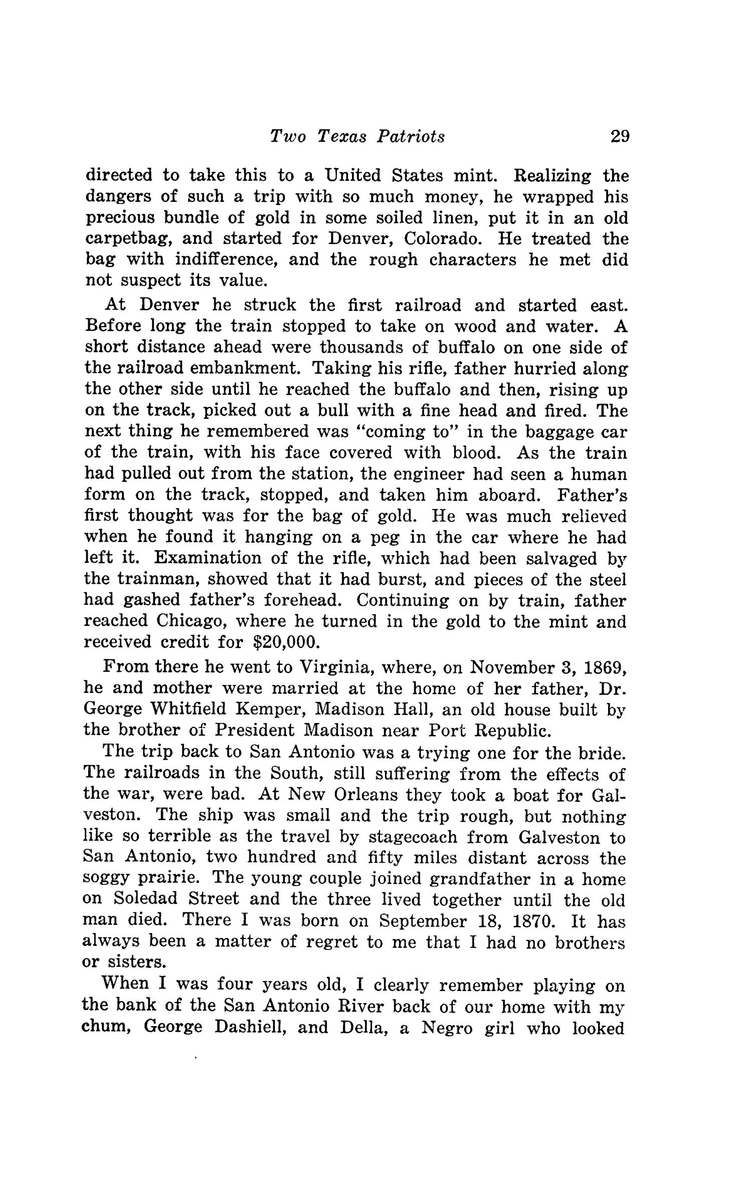 The Southwestern Historical Quarterly, Volume 44, July 1940 - April, 1941
                                                
                                                    29
                                                