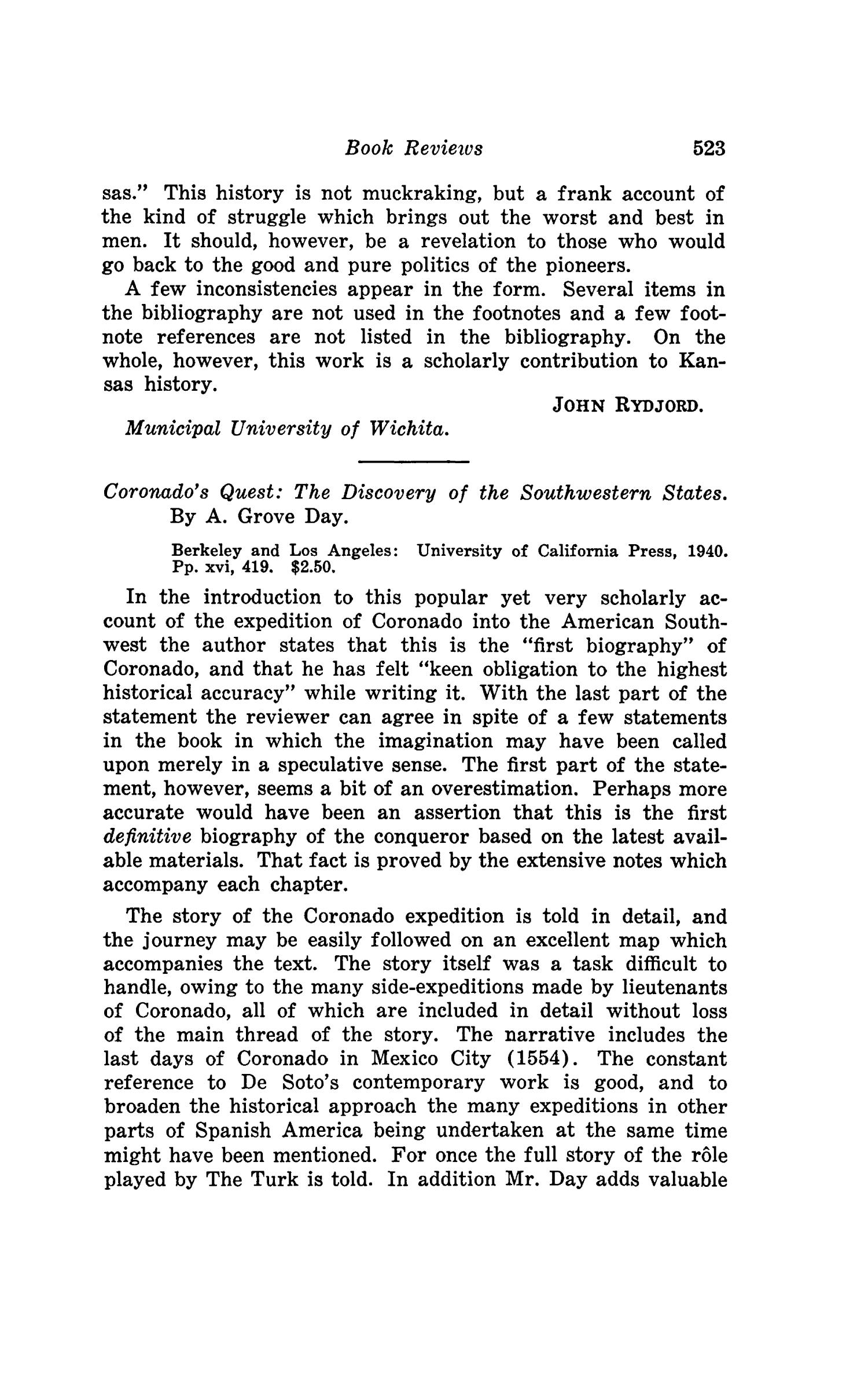 The Southwestern Historical Quarterly, Volume 44, July 1940 - April, 1941
                                                
                                                    523
                                                