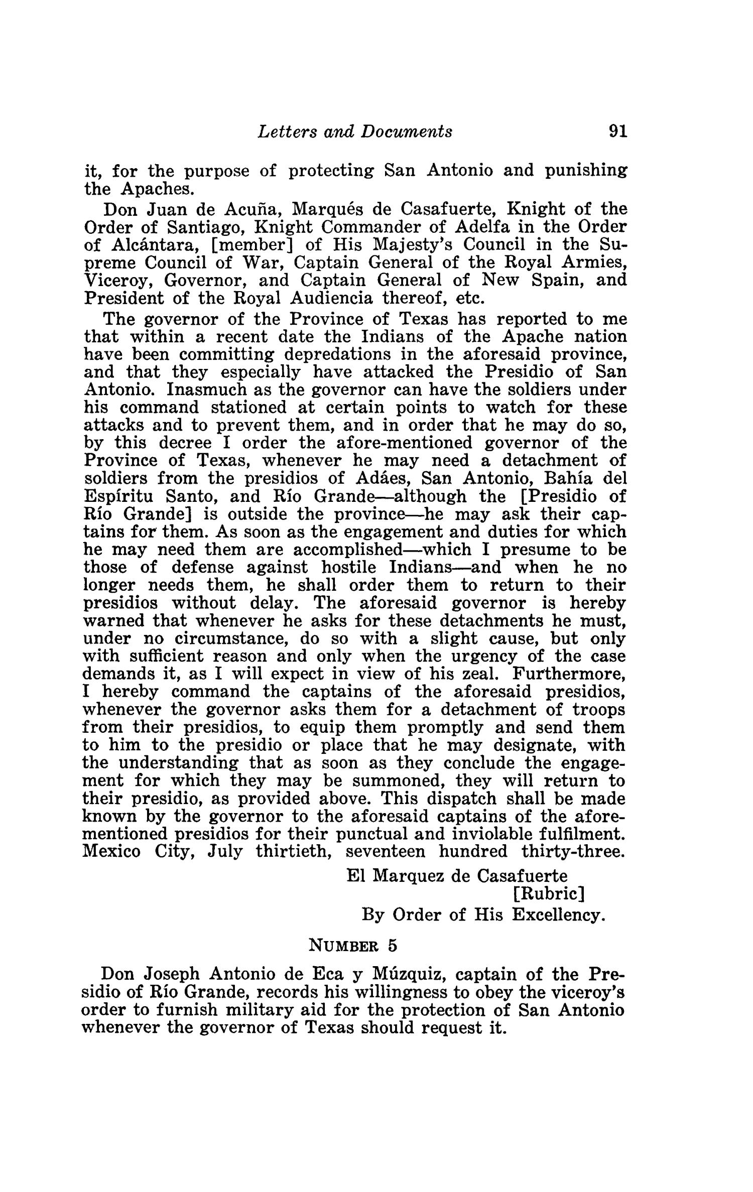 The Southwestern Historical Quarterly, Volume 44, July 1940 - April, 1941
                                                
                                                    91
                                                