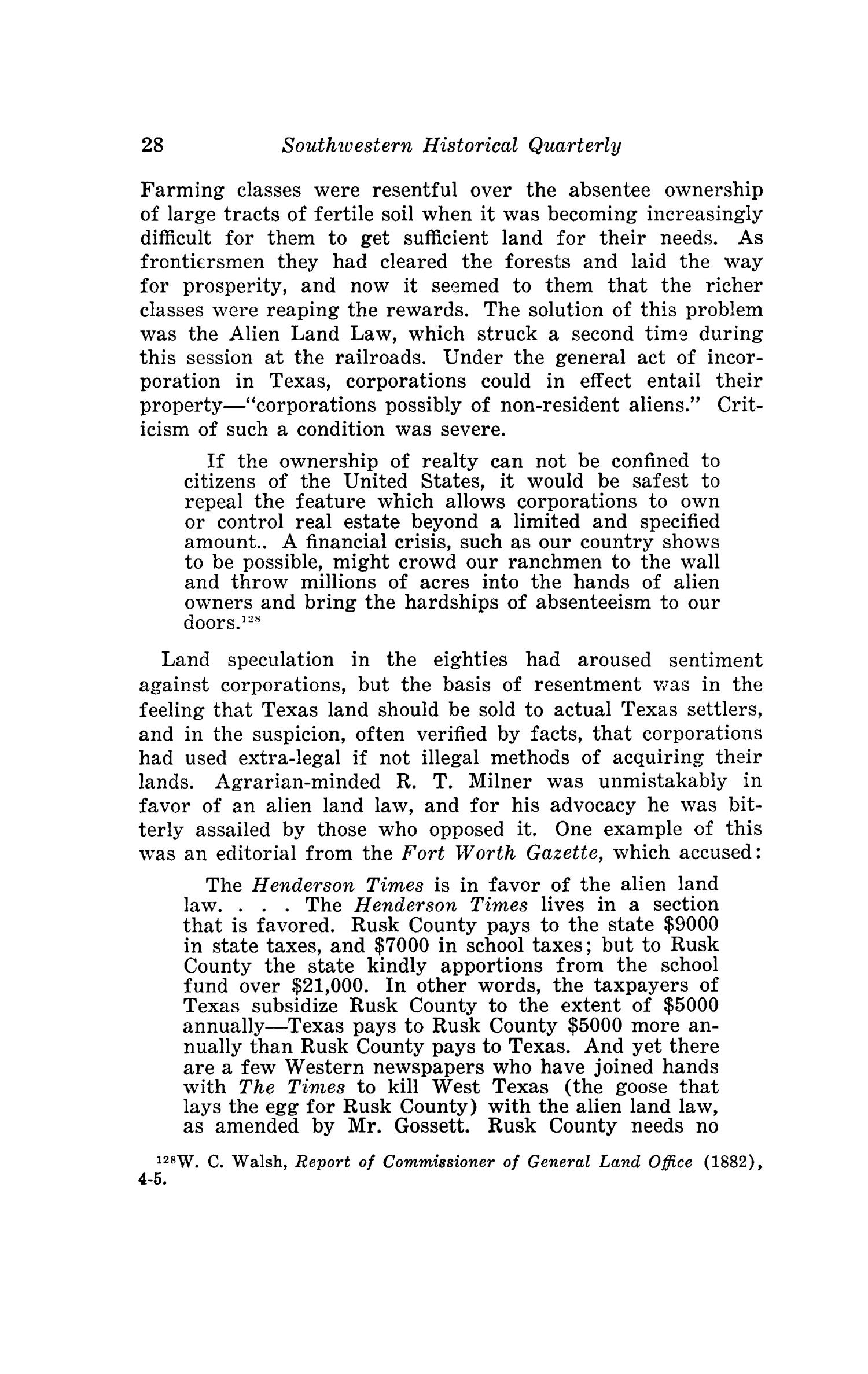 The Southwestern Historical Quarterly, Volume 45, July 1941 - April, 1942
                                                
                                                    28
                                                