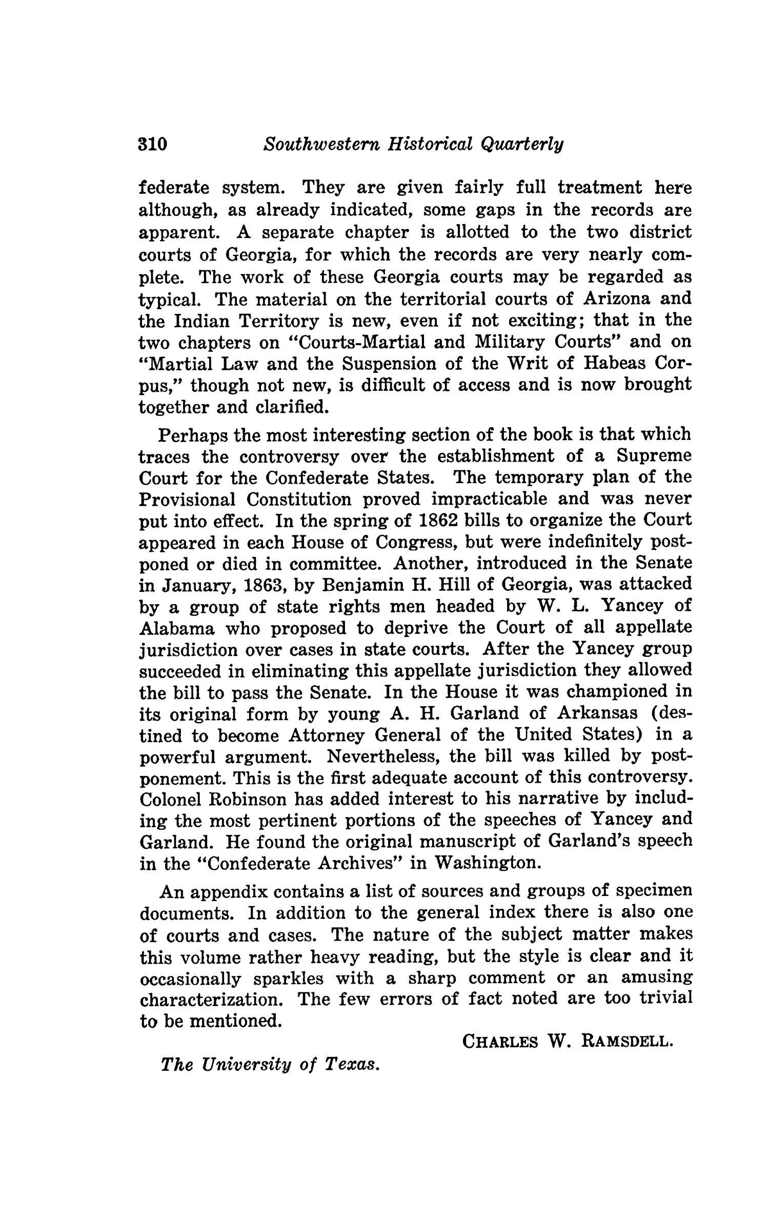 The Southwestern Historical Quarterly, Volume 45, July 1941 - April, 1942
                                                
                                                    310
                                                