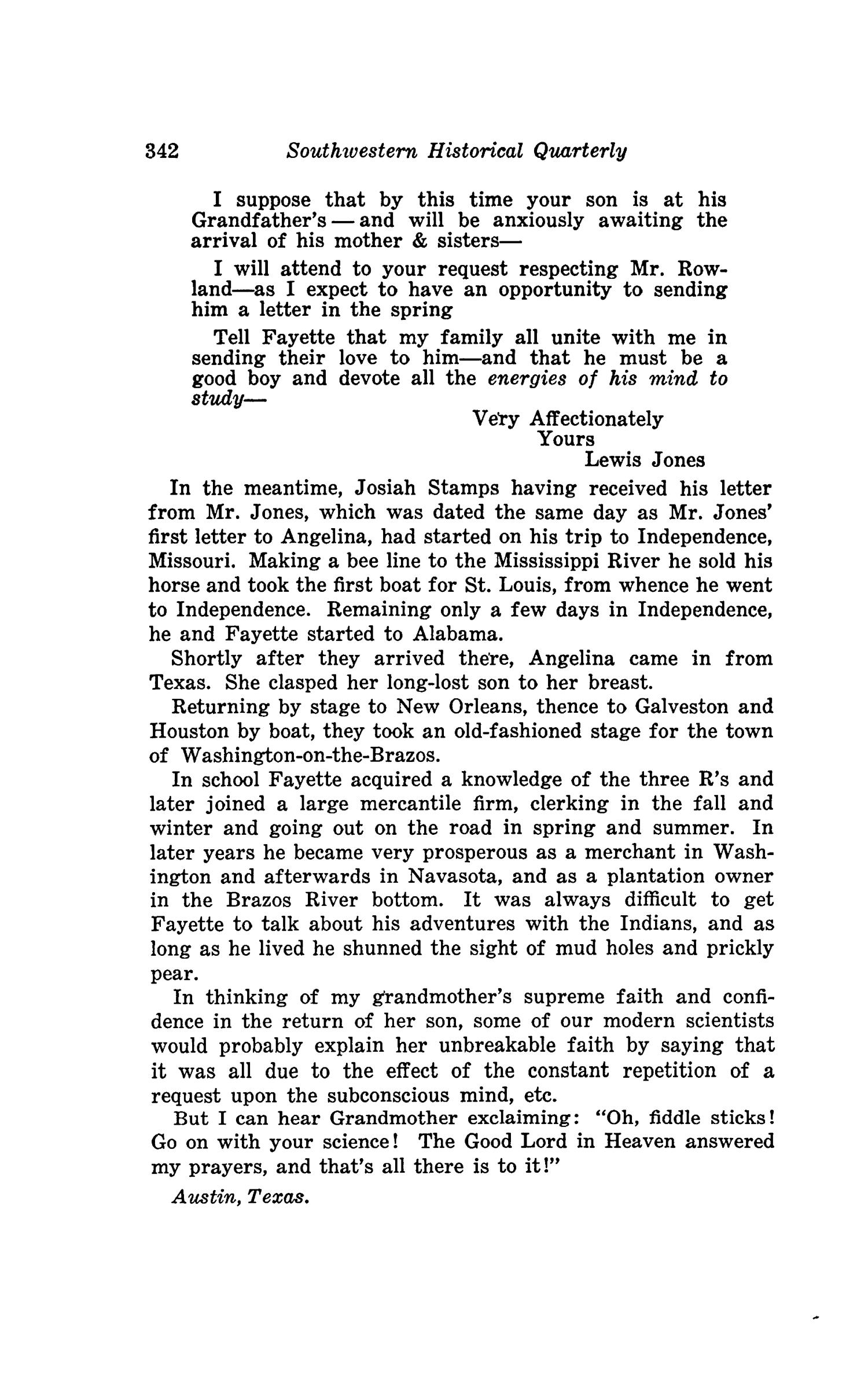 The Southwestern Historical Quarterly, Volume 45, July 1941 - April, 1942
                                                
                                                    342
                                                