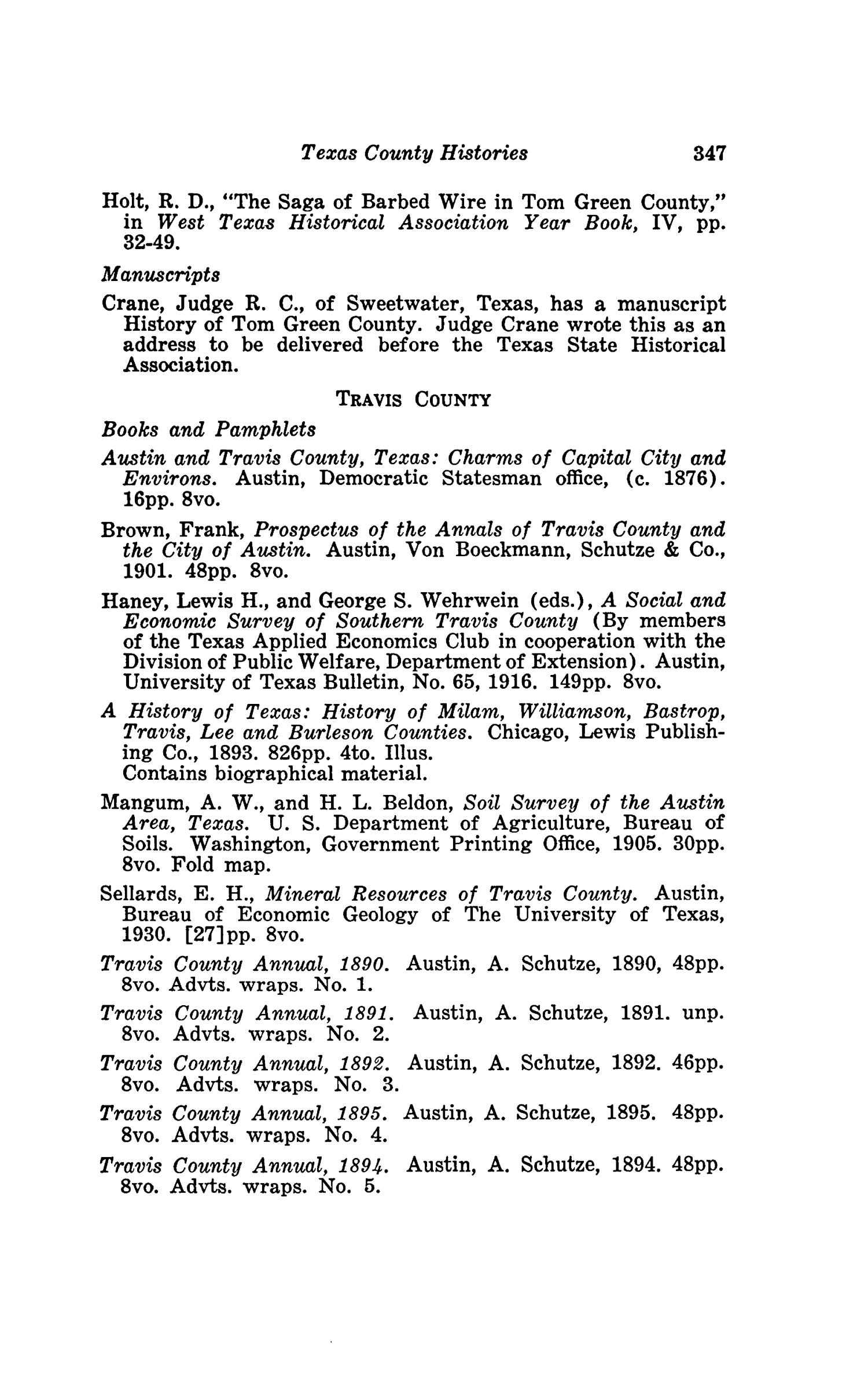 The Southwestern Historical Quarterly, Volume 45, July 1941 - April, 1942
                                                
                                                    347
                                                