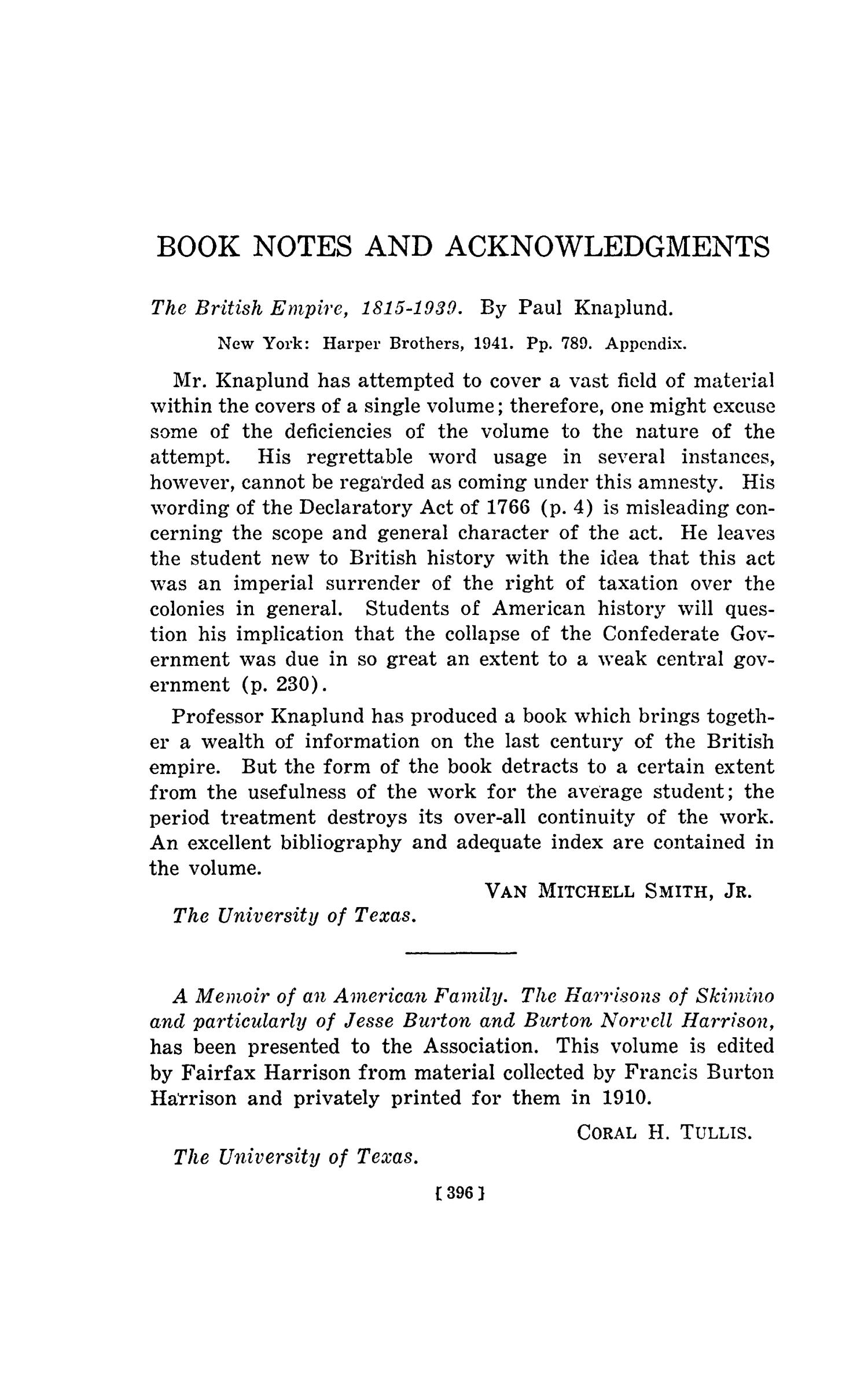 The Southwestern Historical Quarterly, Volume 45, July 1941 - April, 1942
                                                
                                                    396
                                                