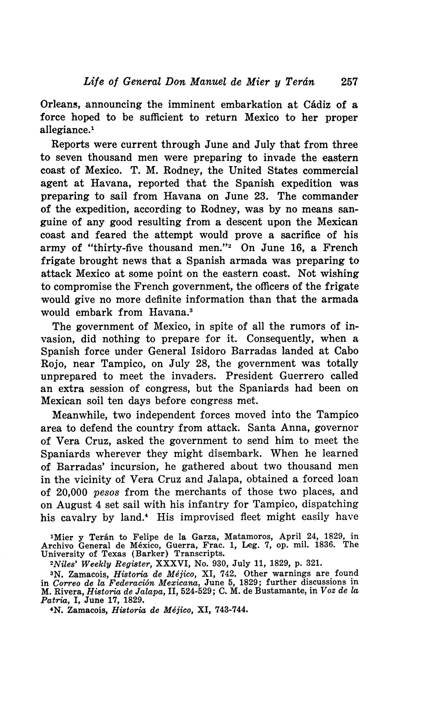 The Southwestern Historical Quarterly, Volume 47, July 1943 - April, 1944
                                                
                                                    257
                                                