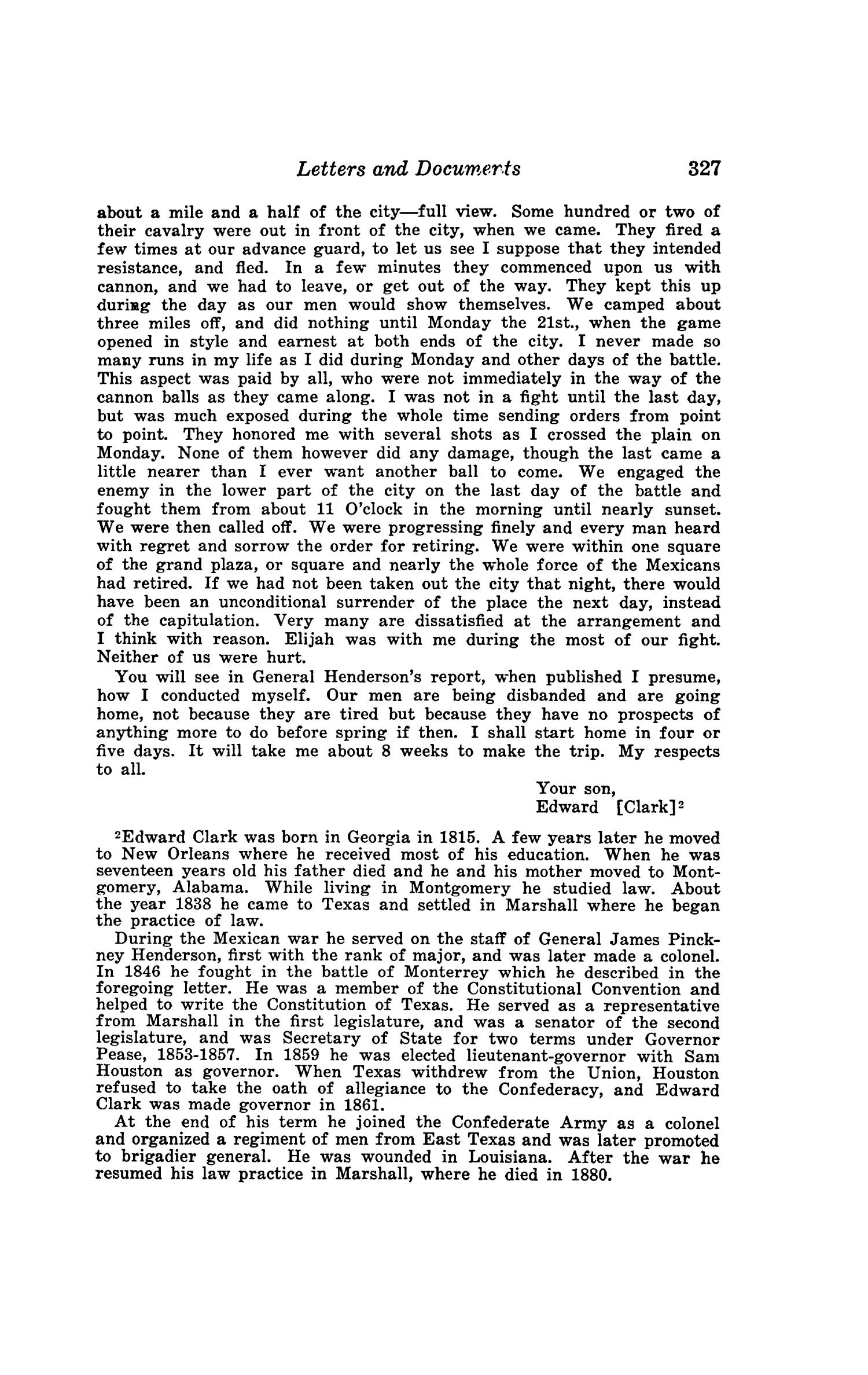 The Southwestern Historical Quarterly, Volume 47, July 1943 - April, 1944
                                                
                                                    327
                                                