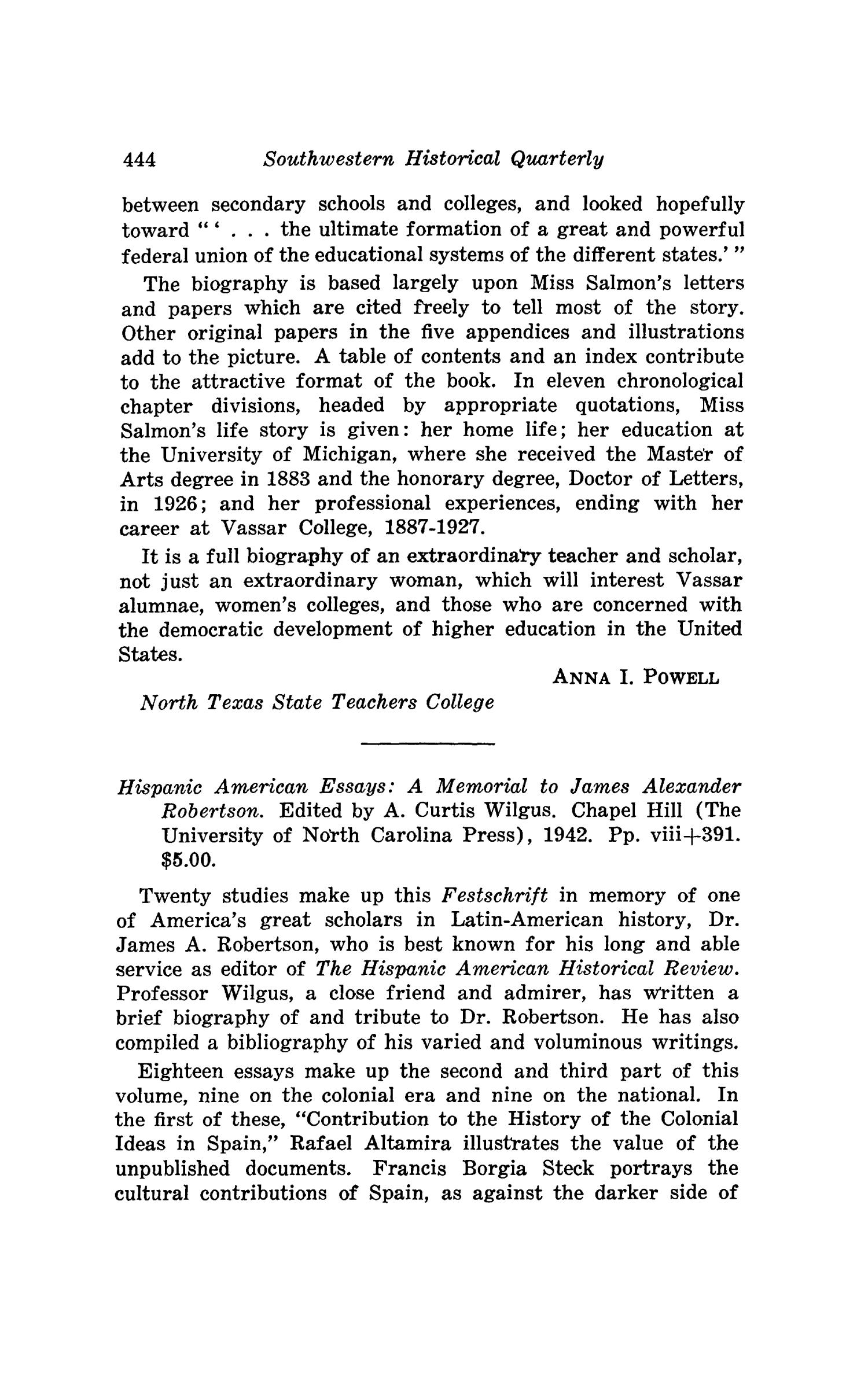 The Southwestern Historical Quarterly, Volume 47, July 1943 - April, 1944
                                                
                                                    444
                                                