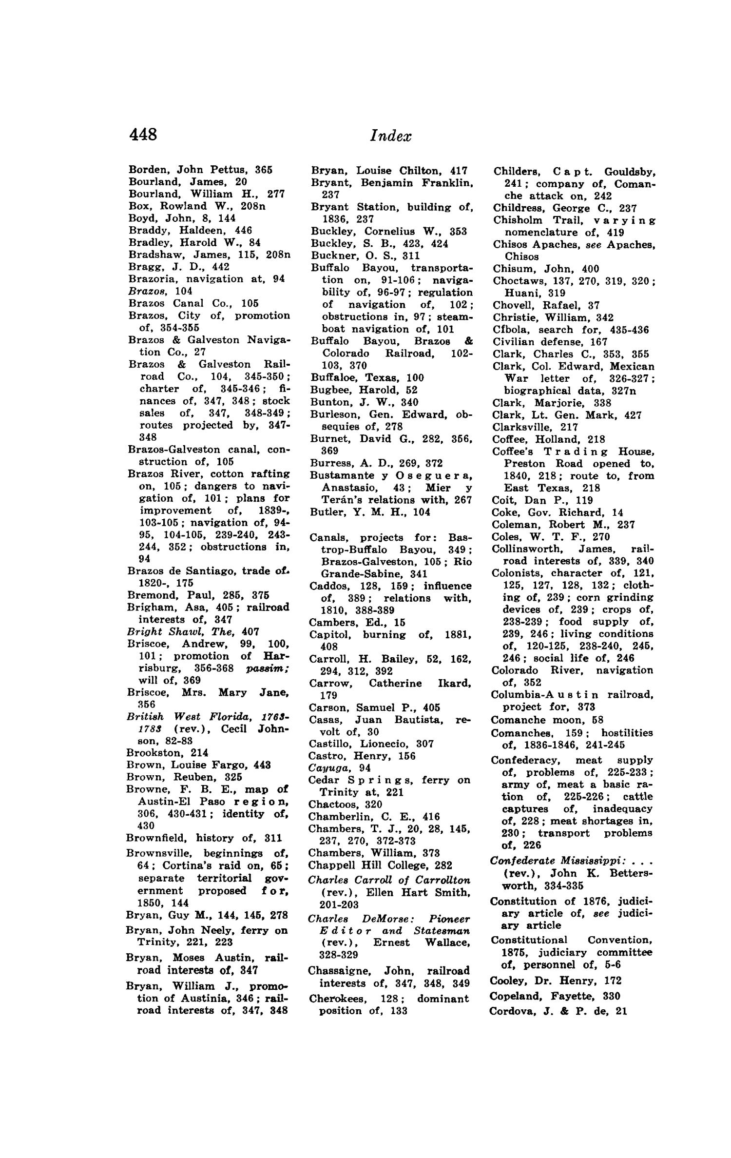 The Southwestern Historical Quarterly, Volume 47, July 1943 - April, 1944
                                                
                                                    448
                                                
