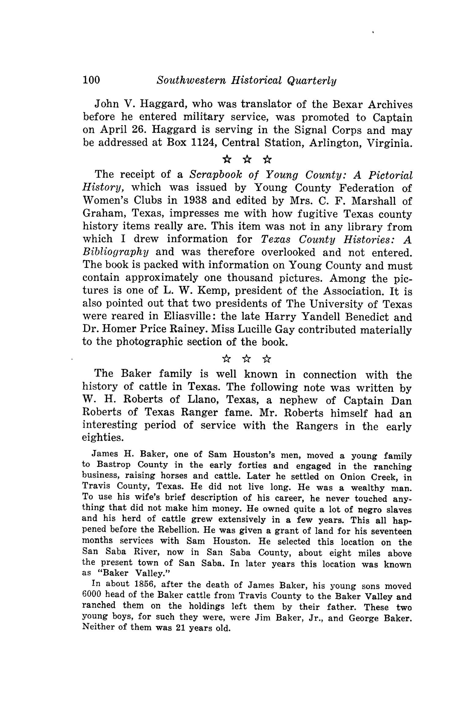 The Southwestern Historical Quarterly, Volume 48, July 1944 - April, 1945
                                                
                                                    100
                                                