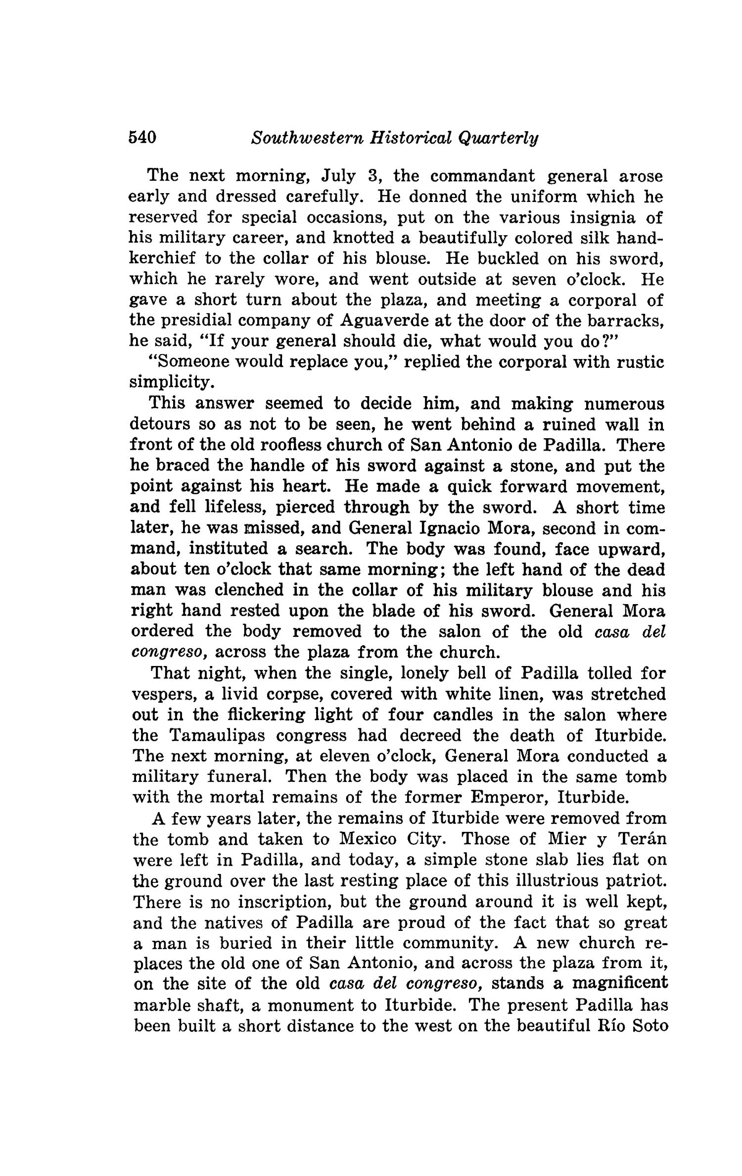 The Southwestern Historical Quarterly, Volume 48, July 1944 - April, 1945
                                                
                                                    540
                                                