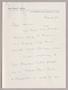 Letter: [Handwritten letter from Mrs. Harris K. Weston to Harris Leon Kempner…