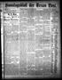 Primary view of Sonntagsblatt Der Texas Post. (Galveston, Tex.), Vol. 11, No. 41, Ed. 1 Sunday, November 23, 1879