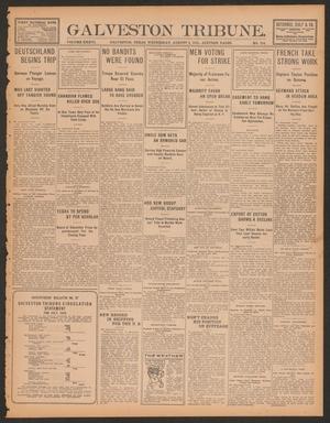 Primary view of Galveston Tribune. (Galveston, Tex.), Vol. 36, No. 214, Ed. 1 Wednesday, August 2, 1916