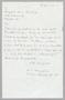 Letter: [Letter from T. Kempfner to I. H. Kempner, Jr., November 2, 1953]