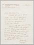 Letter: [Letter from Bernard Klein to I. H. Kempner, February 3, 1953]