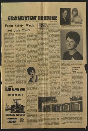 Primary view of object titled 'Grandview Tribune (Grandview, Tex.), Ed. 1 Friday, July 21, 1967'.