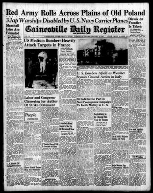 Primary view of object titled 'Gainesville Daily Register and Messenger (Gainesville, Tex.), Vol. 54, No. 109, Ed. 1 Tuesday, January 4, 1944'.
