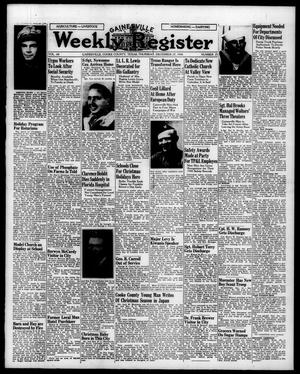Primary view of object titled 'Gainesville Weekly Register (Gainesville, Tex.), Vol. 68, No. 25, Ed. 1 Thursday, December 27, 1945'.