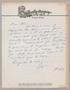 Letter: [Handwritten Letter from Joe Bertig to I. H. Kempner, January 14, 194…