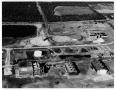 Thumbnail image of item number 1 in: '[Aerial view City of Denton Municipal Generating Station and Water Treatment facility]'.