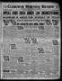 Primary view of Cleburne Morning Review (Cleburne, Tex.), Ed. 1 Friday, January 16, 1925