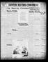 Newspaper: Denton Record-Chronicle (Denton, Tex.), Vol. 24, No. 113, Ed. 1 Wedne…
