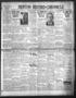 Newspaper: Denton Record-Chronicle (Denton, Tex.), Vol. 29, No. 312, Ed. 1 Wedne…