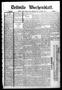 Newspaper: Bellville Wochenblatt. (Bellville, Tex.), Vol. 1, No. 5, Ed. 1 Thursd…
