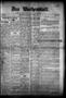 Newspaper: Das Wochenblatt. (Austin, Tex.), Vol. 7, No. 13, Ed. 1 Wednesday, Oct…