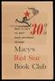 Primary view of How to save 30% on your book purchases through Macy's Red Star Book Club