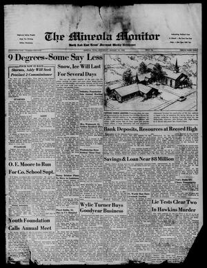 Primary view of object titled 'The Mineola Monitor (Mineola, Tex.), Vol. 85, No. 45, Ed. 1 Wednesday, January 10, 1962'.