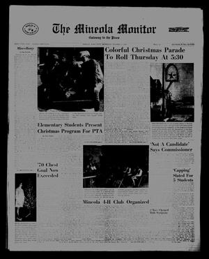 Primary view of object titled 'The Mineola Monitor (Mineola, Tex.), Vol. 93, No. 38, Ed. 1 Wednesday, December 3, 1969'.