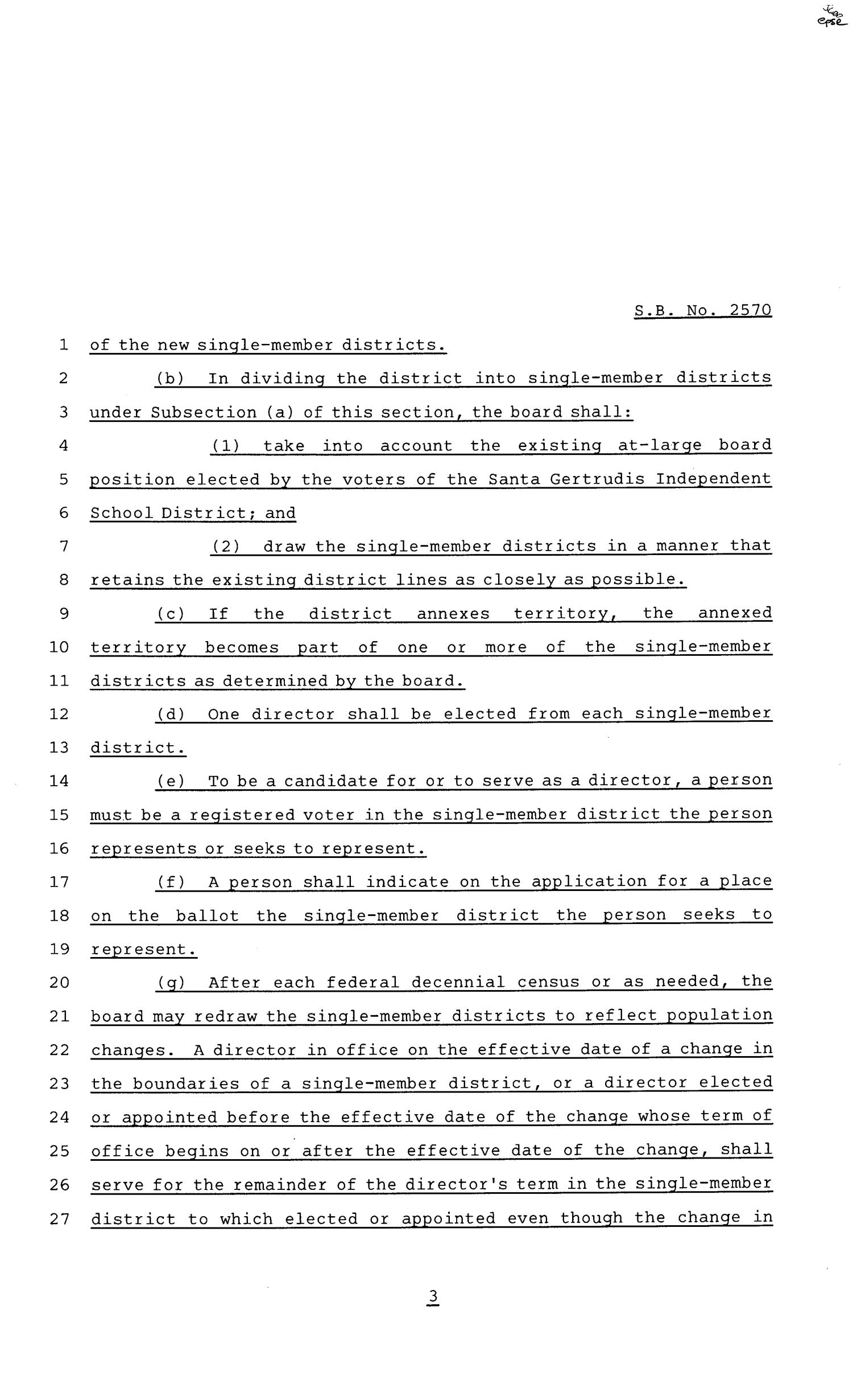 81st Texas Legislature, Senate Bill 2570, Chapter 893
                                                
                                                    [Sequence #]: 3 of 5
                                                