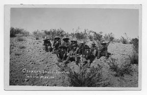 Primary view of object titled '[Orozco's Sharp Shooters, Juarez, Mexico]'.