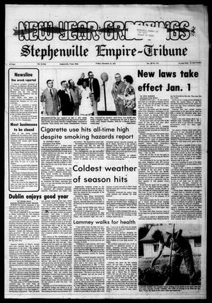 Primary view of object titled 'Stephenville Empire-Tribune (Stephenville, Tex.), Vol. 107, No. 276, Ed. 1 Friday, December 31, 1976'.