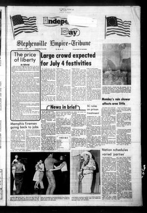 Primary view of object titled 'Stephenville Empire-Tribune (Stephenville, Tex.), Vol. 109, No. 277, Ed. 1 Tuesday, July 4, 1978'.