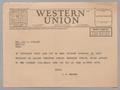 Letter: [Telegram from I. H. Kempner to Karl L. Lovelady]