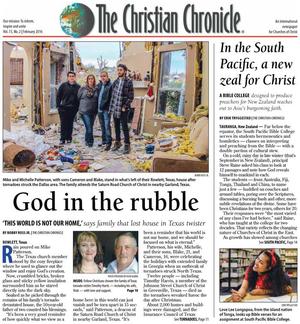 Primary view of object titled 'The Christian Chronicle (Oklahoma City, Okla.), Vol. 73, No. 2, Ed. 1 Monday, February 1, 2016'.