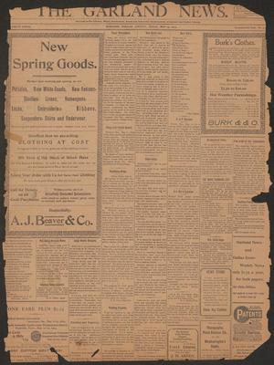 Primary view of object titled 'The Garland News. (Garland, Tex.), Vol. 17, No. 5, Ed. 1 Friday, May 15, 1903'.