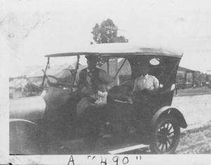 Primary view of object titled '[An automobile titled "A '490'"]'.