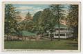 Postcard: Springs and Dance Pavilion, Rosborough Springs, Marshall, Texas