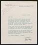 Letter: [Letter from Mrs. Inge Honig to I. H. Kempner, February 8, 1957]