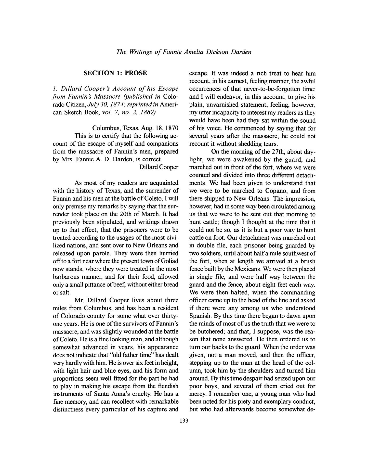 Nesbitt Memorial Library Journal, Volume 9, Number 3, September 1999
                                                
                                                    133
                                                