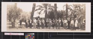 Primary view of object titled 'Southwestern Land Co. excursion party at Sharyland'.